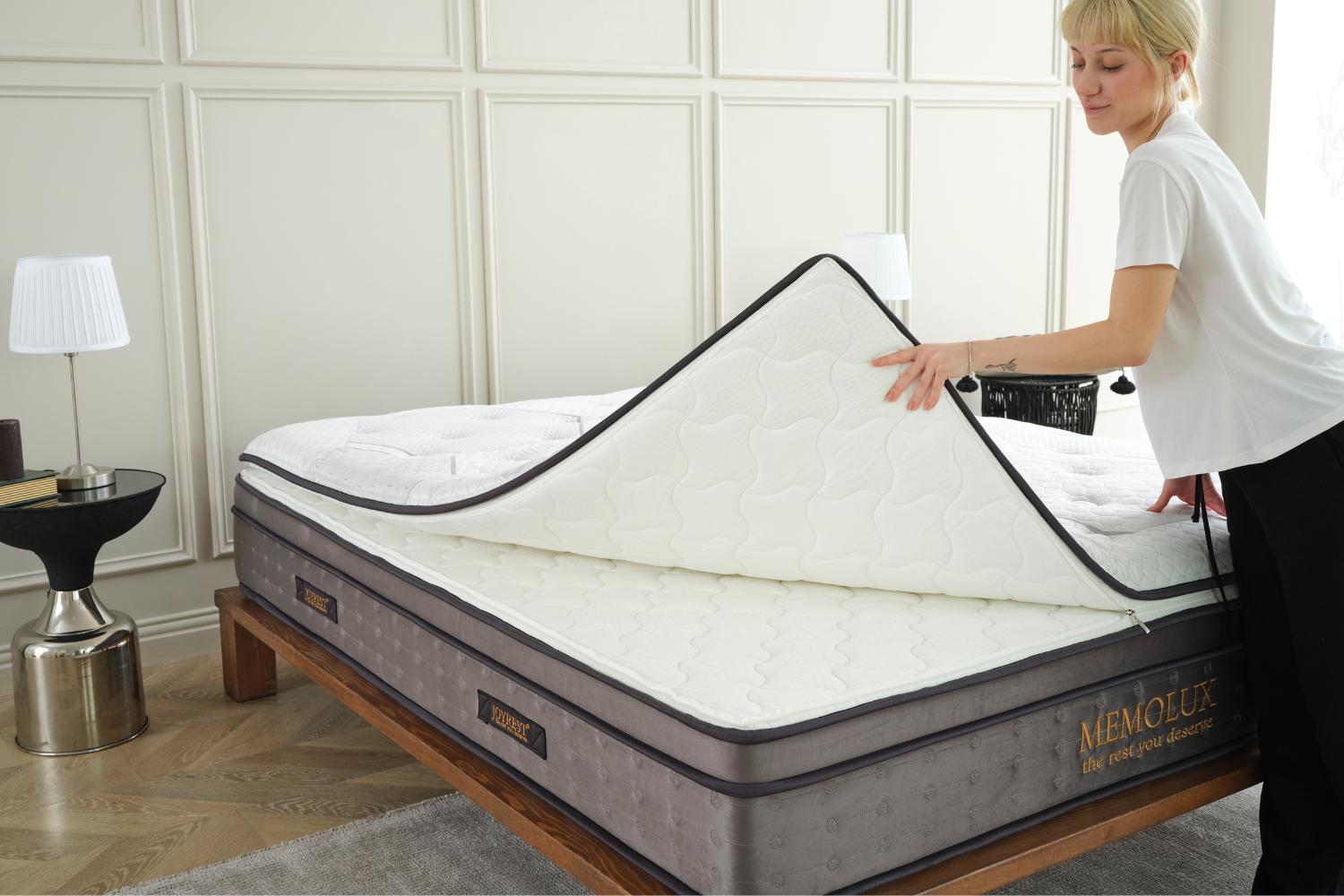 Ανατομικό στρώμα JOYREST Memolux – αφαιρούμενο ανώστρωμα και τεχνολογία αιχμής