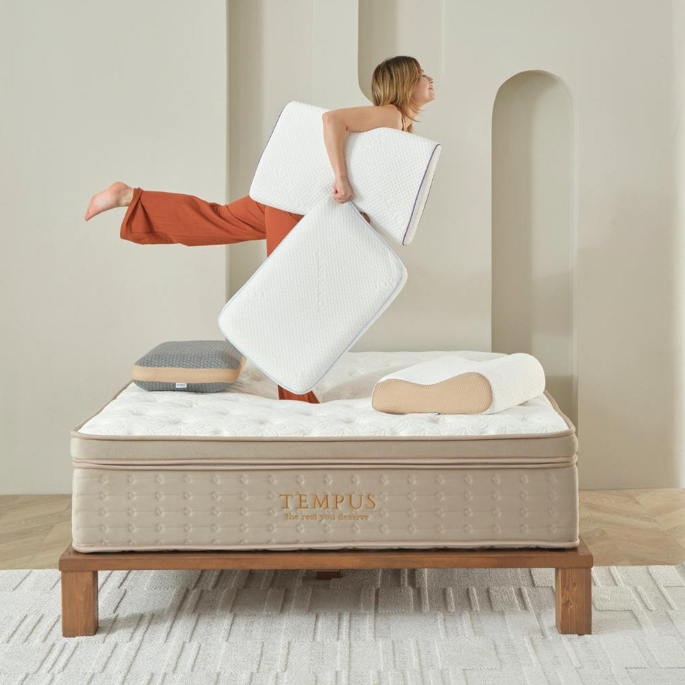 Ανατομικό στρώμα JOYREST Tempus  μοναδικό ύφασμα Tencel & κορυφαία τεχνολογία