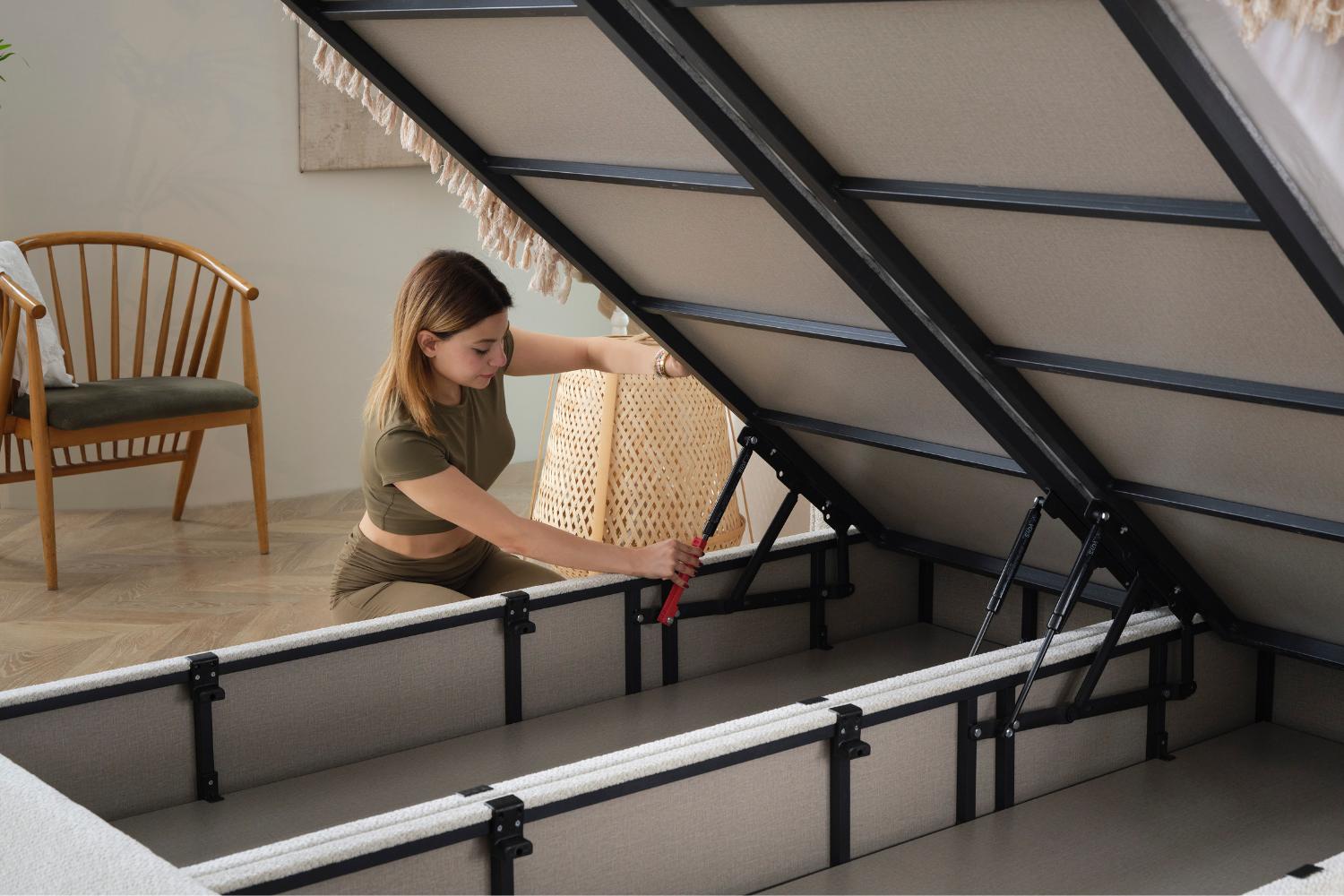 Κρεβάτι JOYREST Elegant με αποθηκευτικό χώρο – Total Silence System και αντοχή