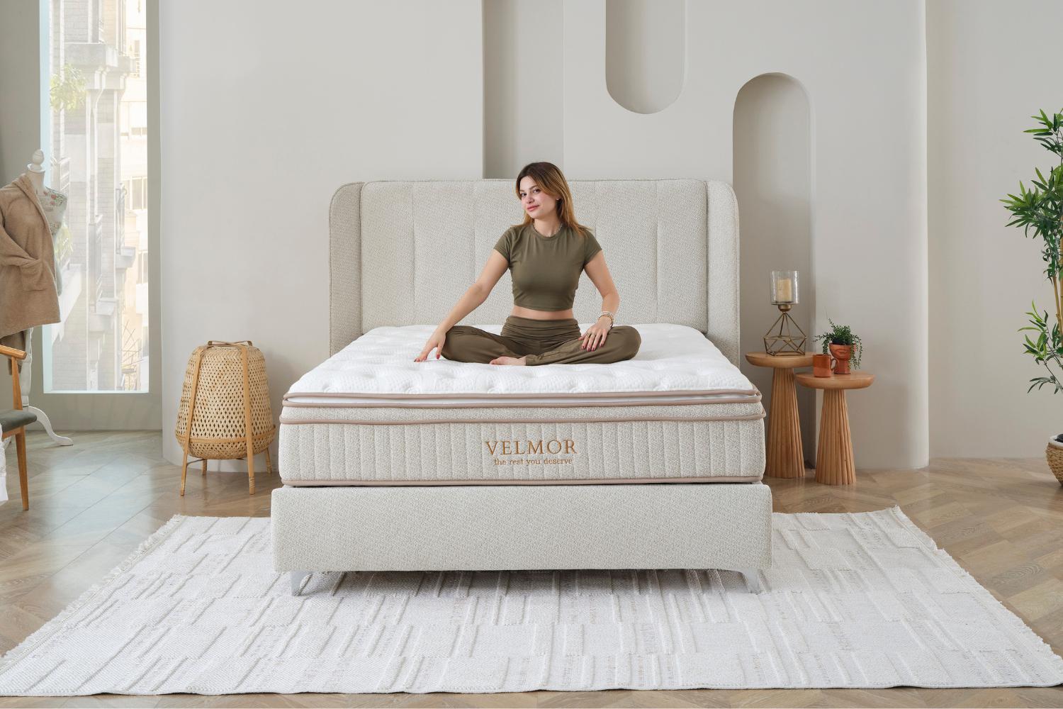 Σετ κρεβατιού Elegant JOYREST με στρώμα Velmor 160x200