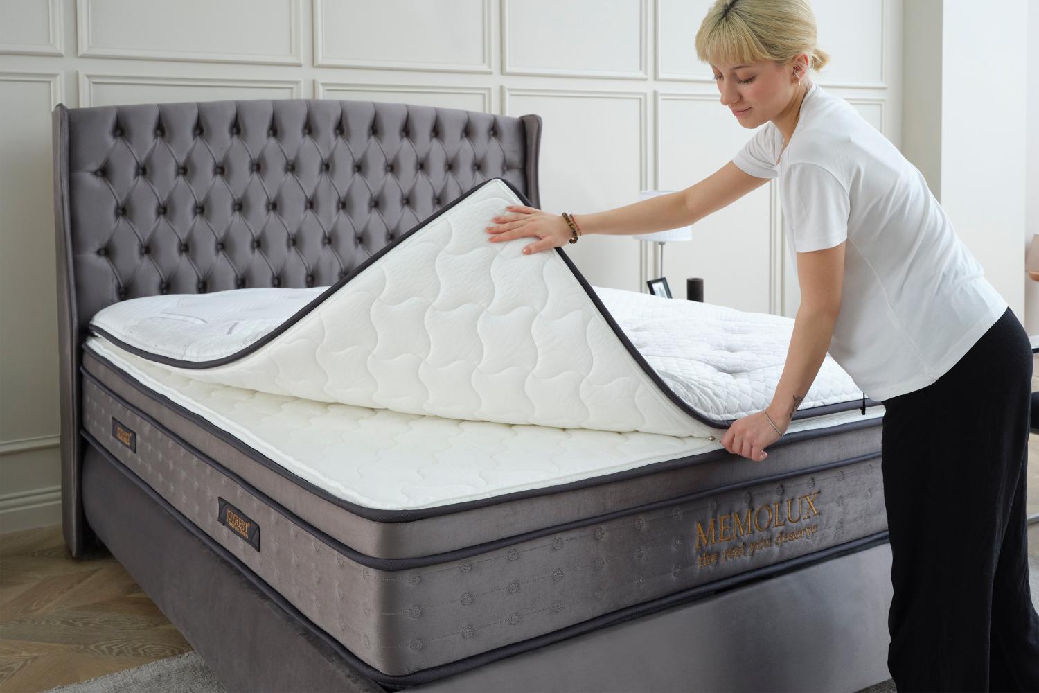 Κρεβάτι Elite JOYREST με στρώμα Memolux – σταθερότητα & πολυτέλεια