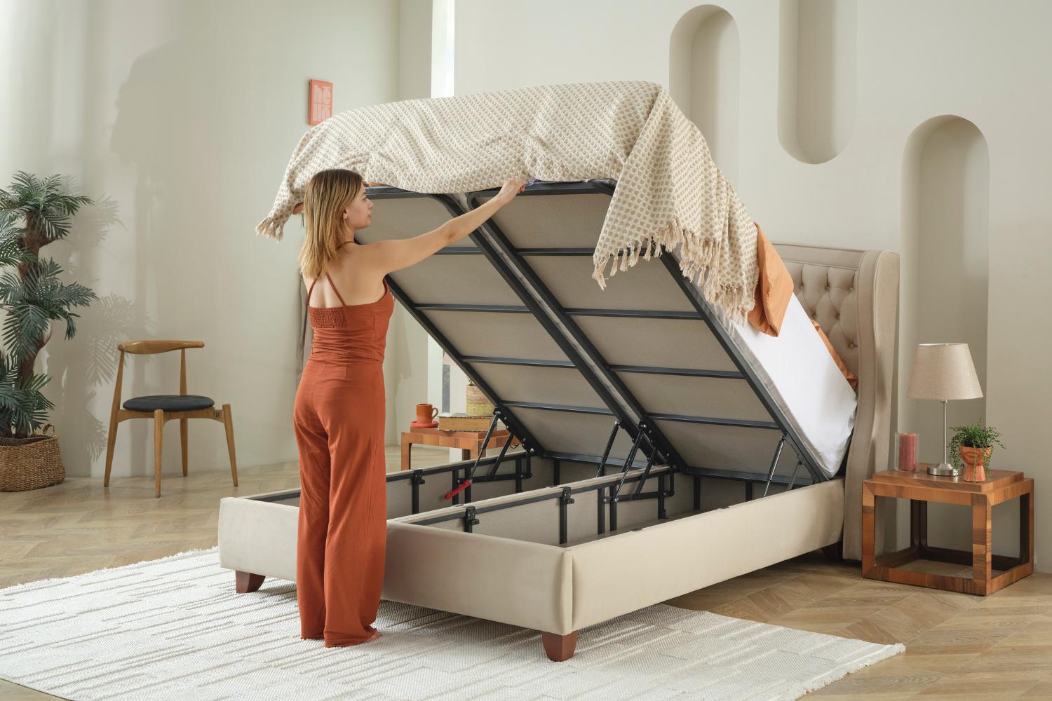 Κρεβάτι JOYREST Empire – κορυφαία επιλογή με αεριζόμενο αποθηκευτικό χώρο