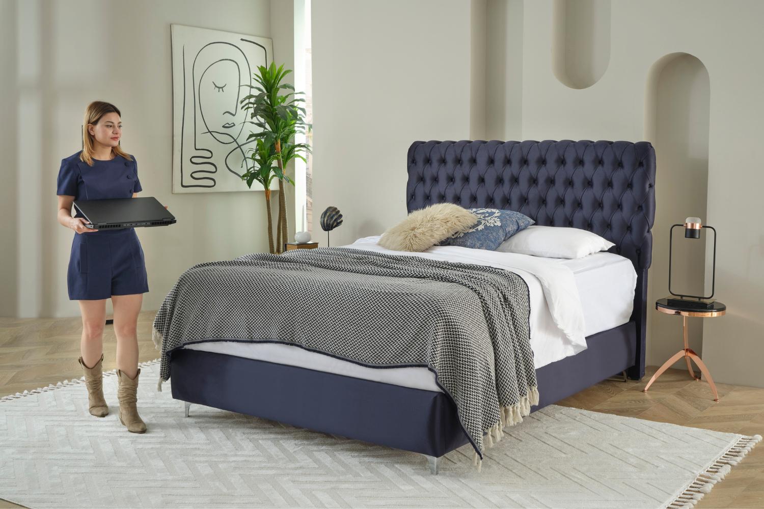 Κρεβάτι Luxury JOYREST με αντιμικροβιακό και αεριζόμενο αποθηκευτικό χώρο