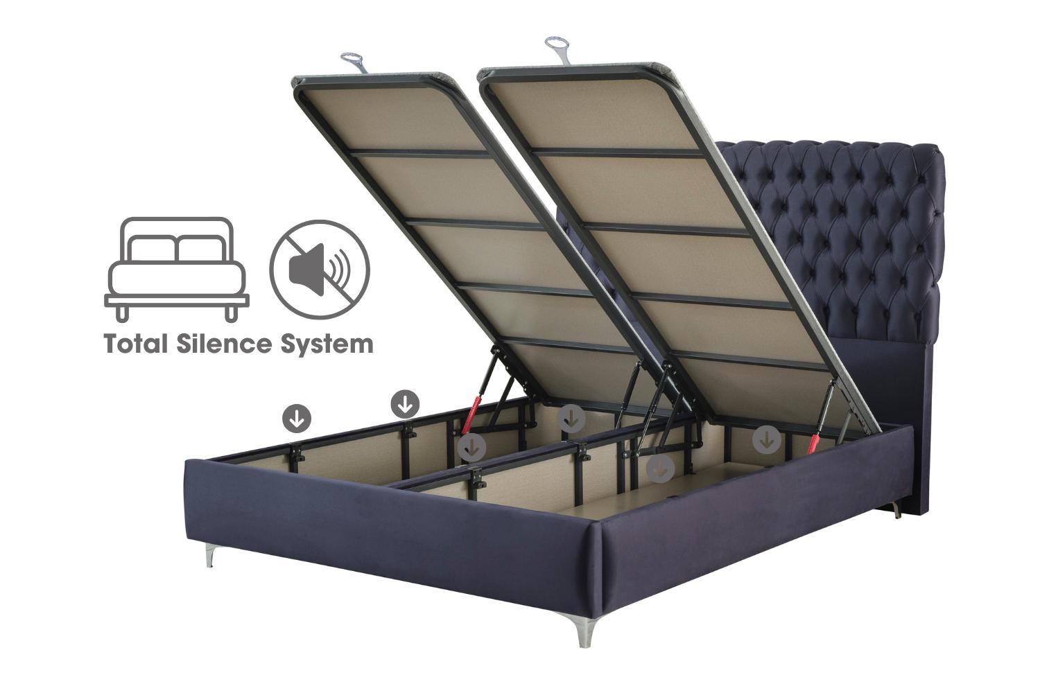 Κρεβάτι Luxury JOYREST – κορυφαία ποιότητα με αθόρυβο μεταλλικό σκελετό