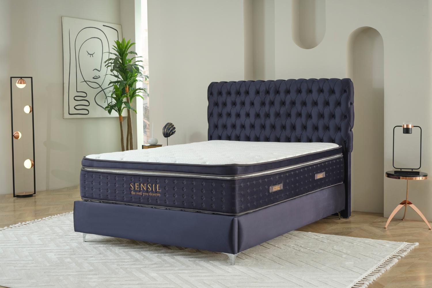 Κρεβάτι JOYREST Luxury με αποθηκευτικό χώρο – πλευρική όψη