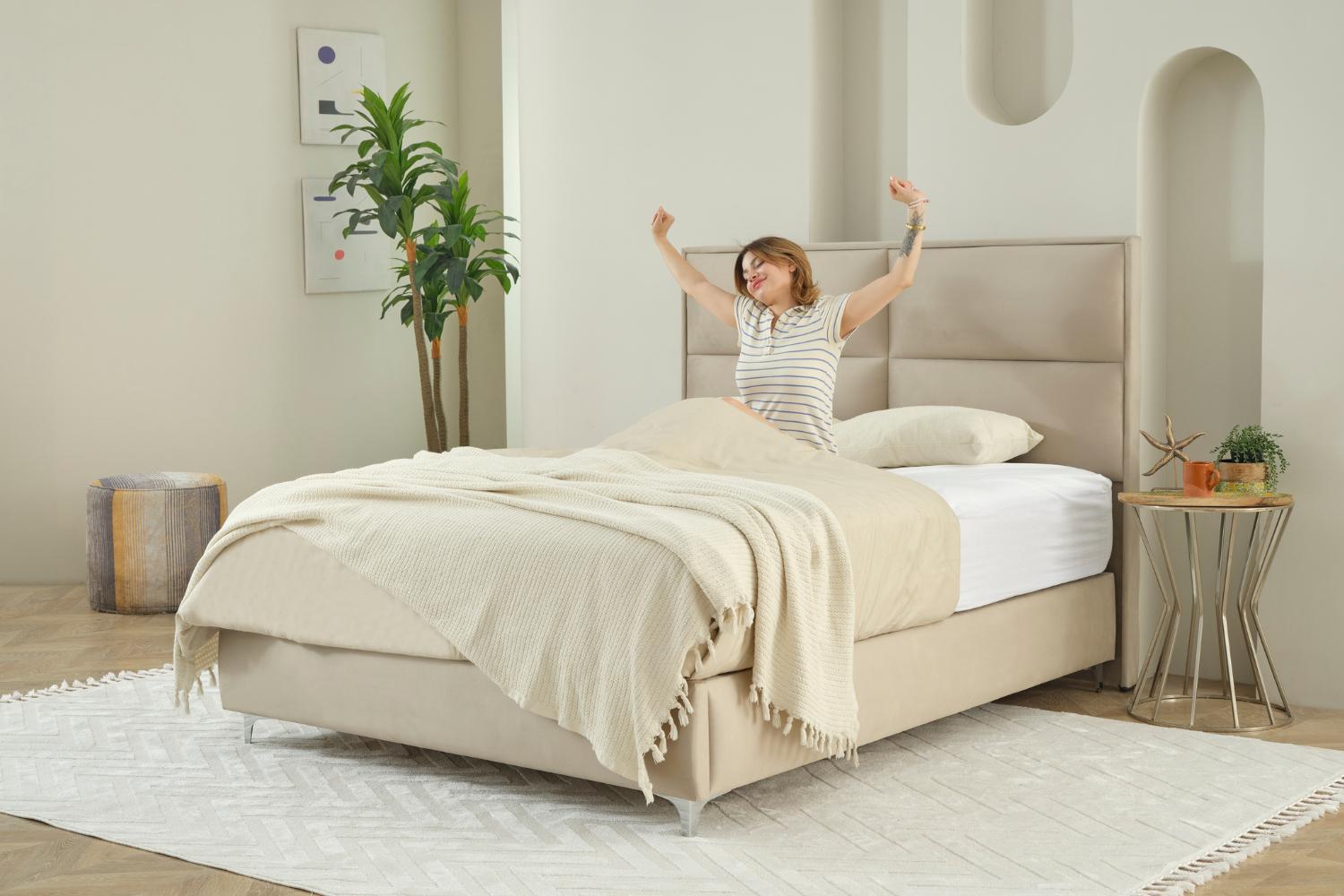 Κρεβάτι JOYREST Palermo με σύστημα TSS – αθόρυβη και ανθεκτική κατασκευή