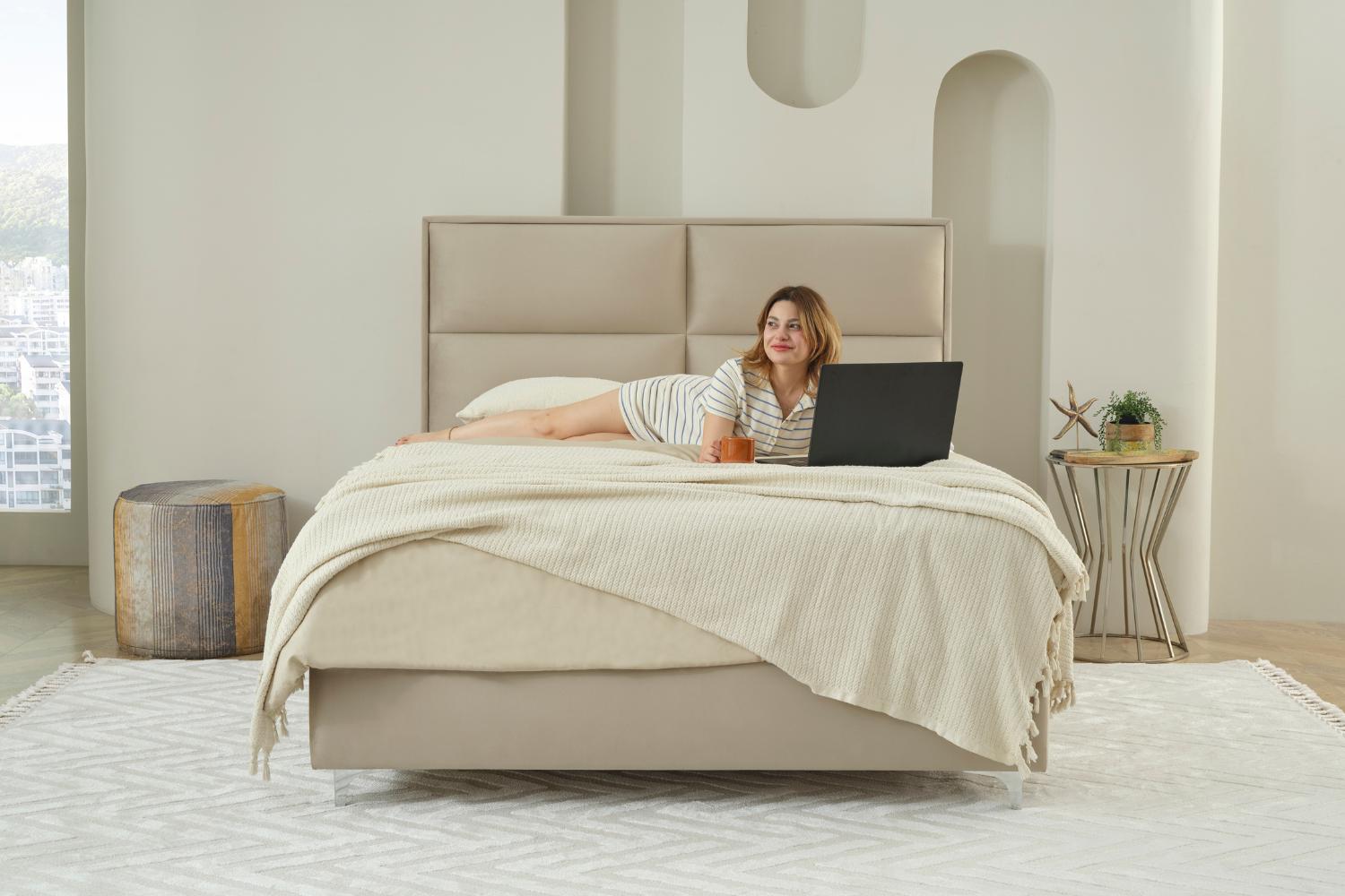 Κρεβάτι JOYREST Palermo με αντιμικροβιακό και αεριζόμενο αποθηκευτικό χώρο