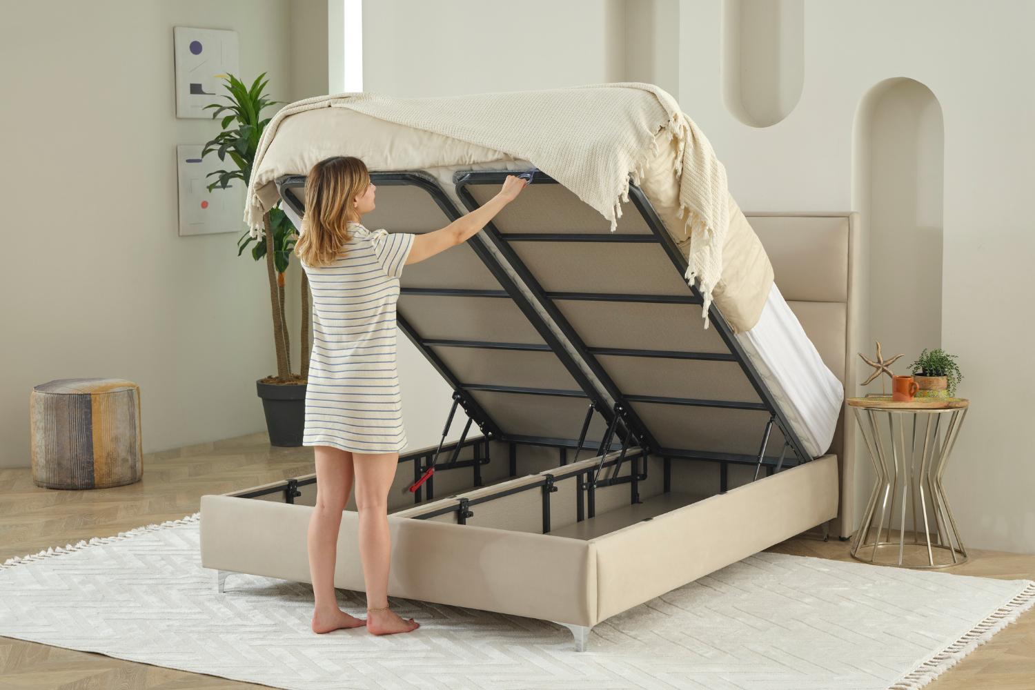 JOYREST Palermo – κρεβάτι με σύστημα TSS και αθόρυβο μεταλλικό σκελετό