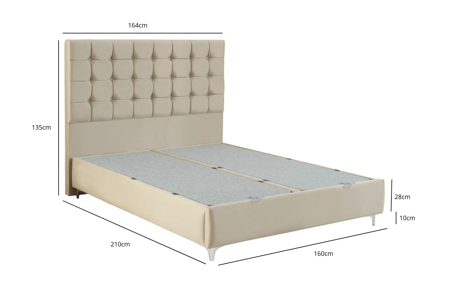 Κρεβάτι Regency JOYREST – αποθηκευτικός χώρος με προστασία και TSS