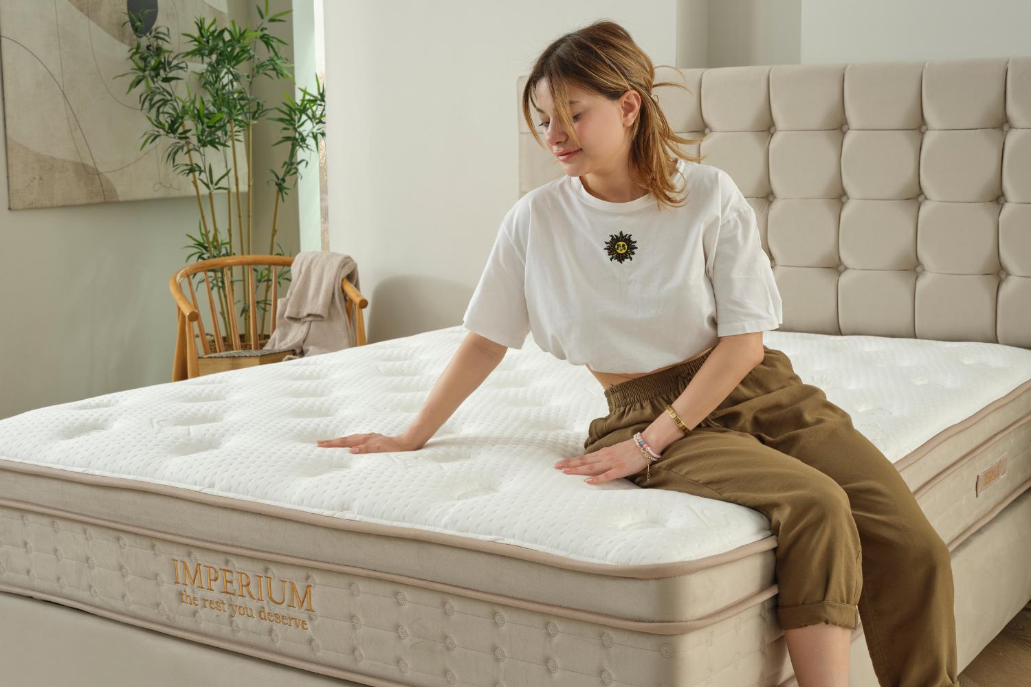 JOYREST Regency + Imperium – πολυτελές σετ ύπνου με ανώστρωμα και TSS σύστημα