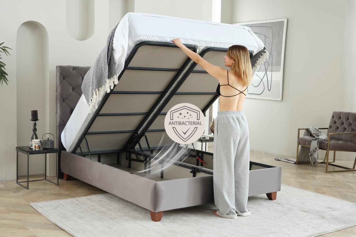 Κρεβάτι JOYREST Riviera με αντιμικροβιακό αποθηκευτικό χώρο