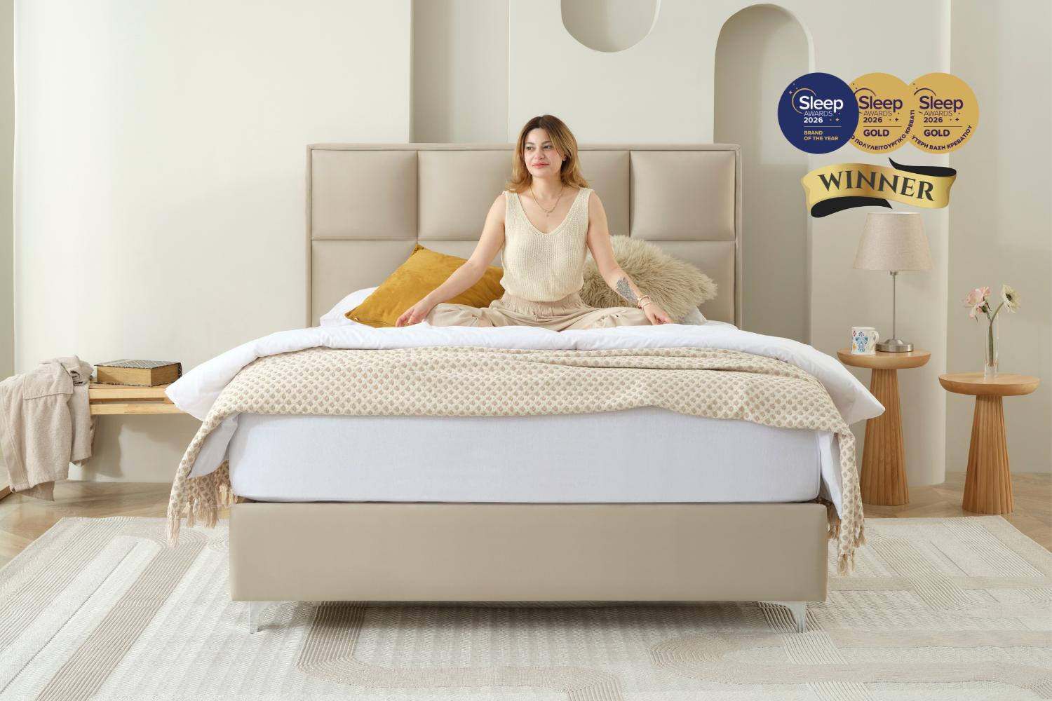 Κρεβάτι JOYREST Uniq με αποθηκευτικό χώρο – κορυφαία επιλογή