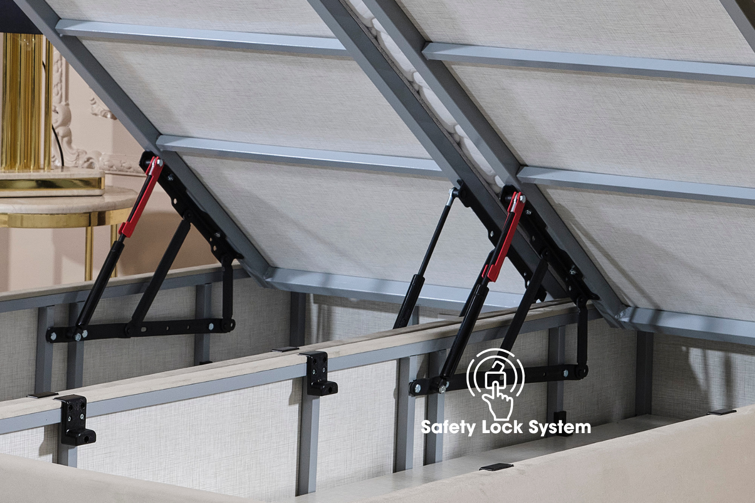 Κρεβάτι JOYREST με αποθηκευτικό χώρο premium κατασκευή