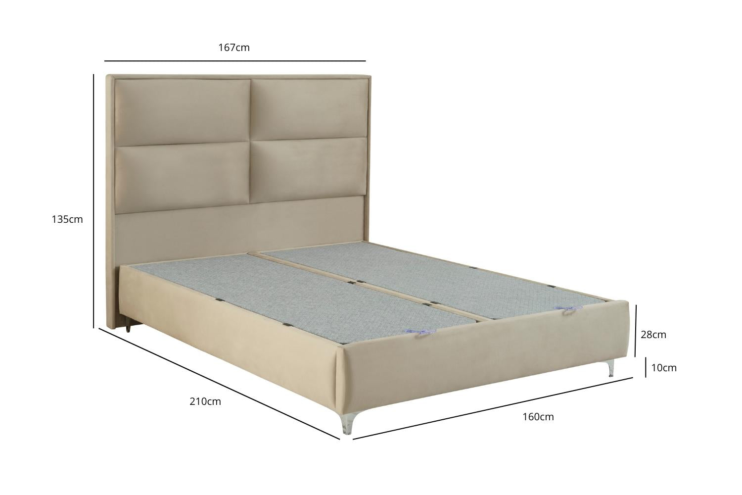 Κρεβάτι JOYREST Palermo – κορυφαίο design με ανατομικό στρώμα Proflex