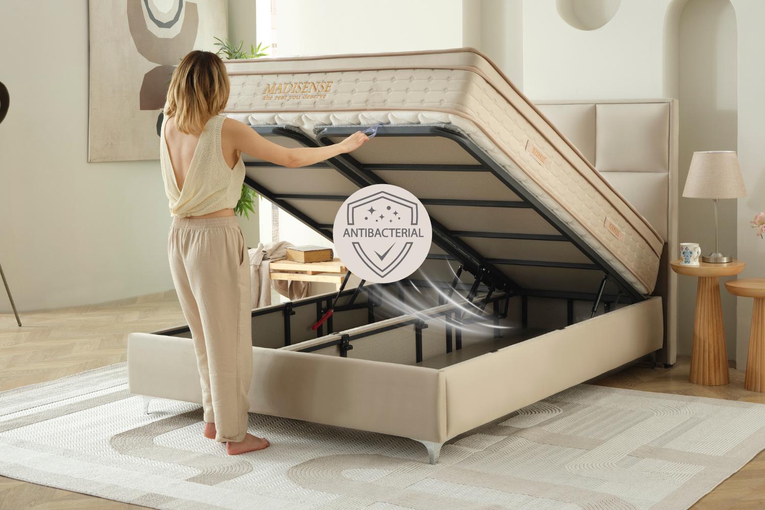 Κρεβάτι JOYREST Uniq με στρώμα Madisense – από τα καλύτερα σετ στην Ελλάδα