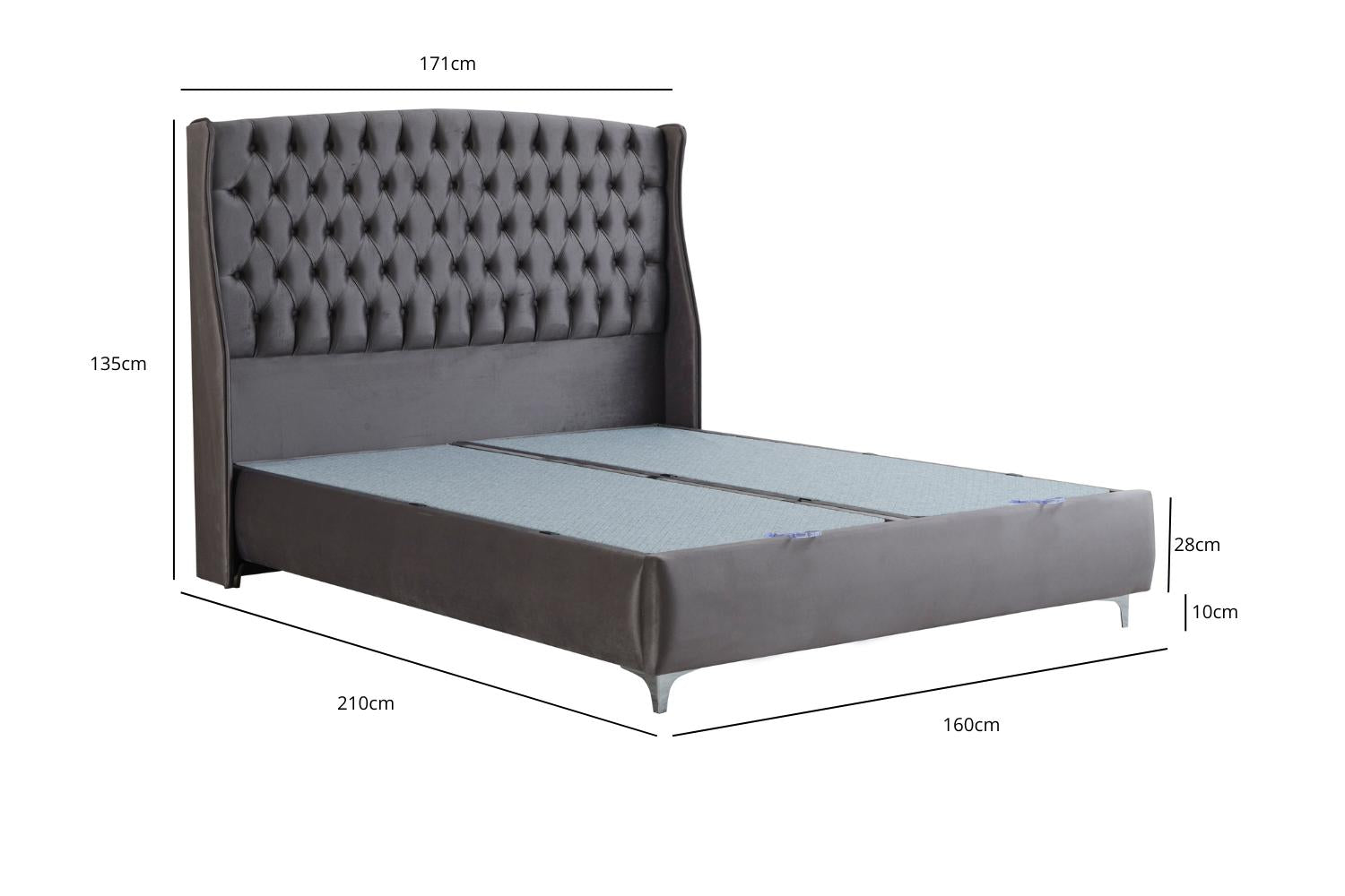 Κρεβάτι Elite JOYREST με στρώμα Memolux – σταθερότητα & πολυτέλεια