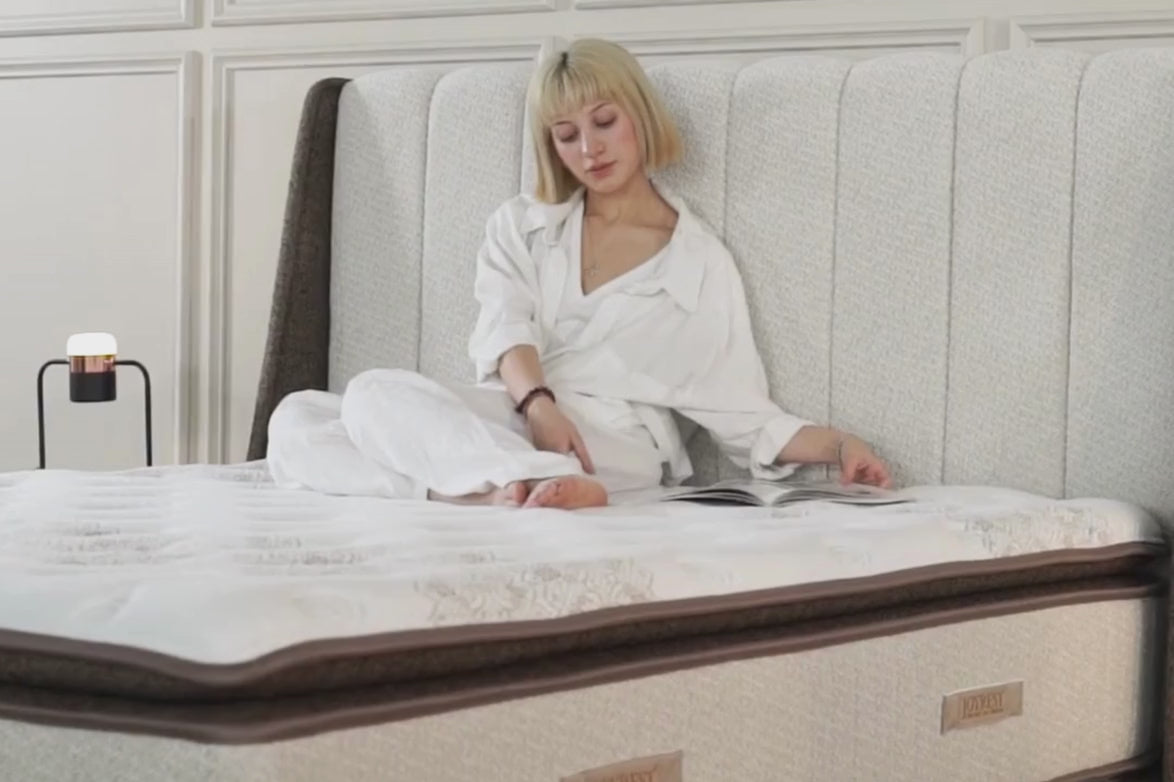 Φόρτωση βίντεο: Κρεβάτι JOYREST Hypnos με στρώμα Magnus – κορυφαία επιλογή