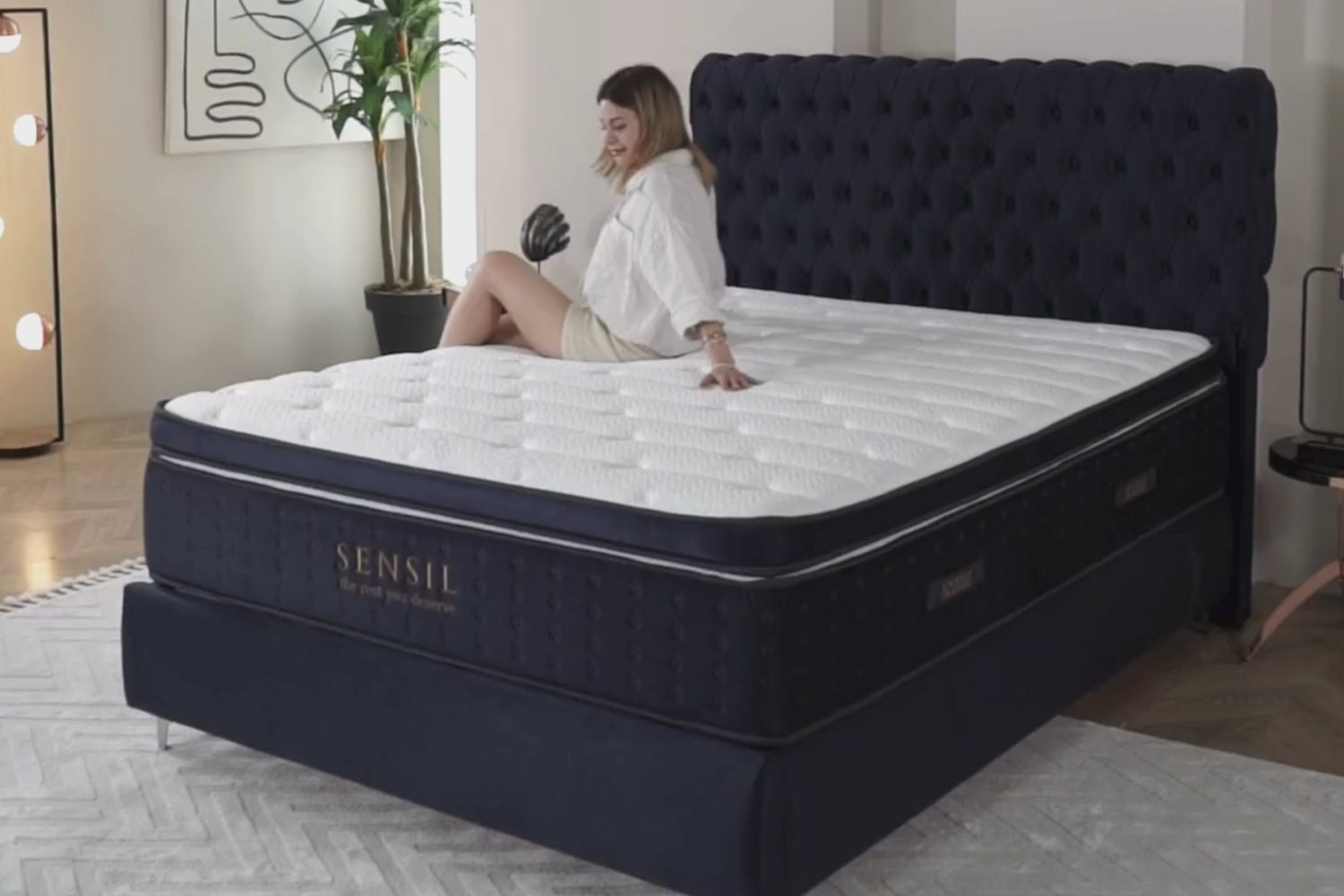 Φόρτωση βίντεο: Στρώμα ύπνου JOYREST που προσφέρει ιδανική στήριξη και αίσθηση πολυτέλειας