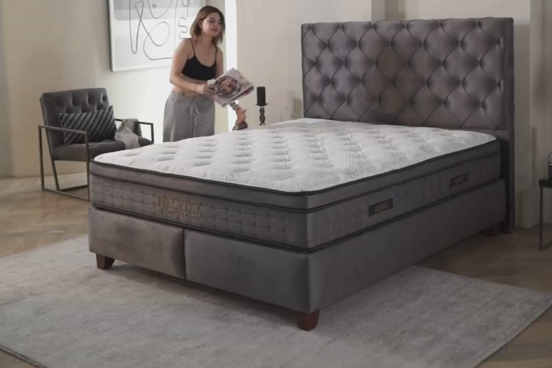 Κρεβάτι JOYREST Riviera με αποθηκευτικό χώρο & στρώμα Nalydia – κορυφαία επιλογή