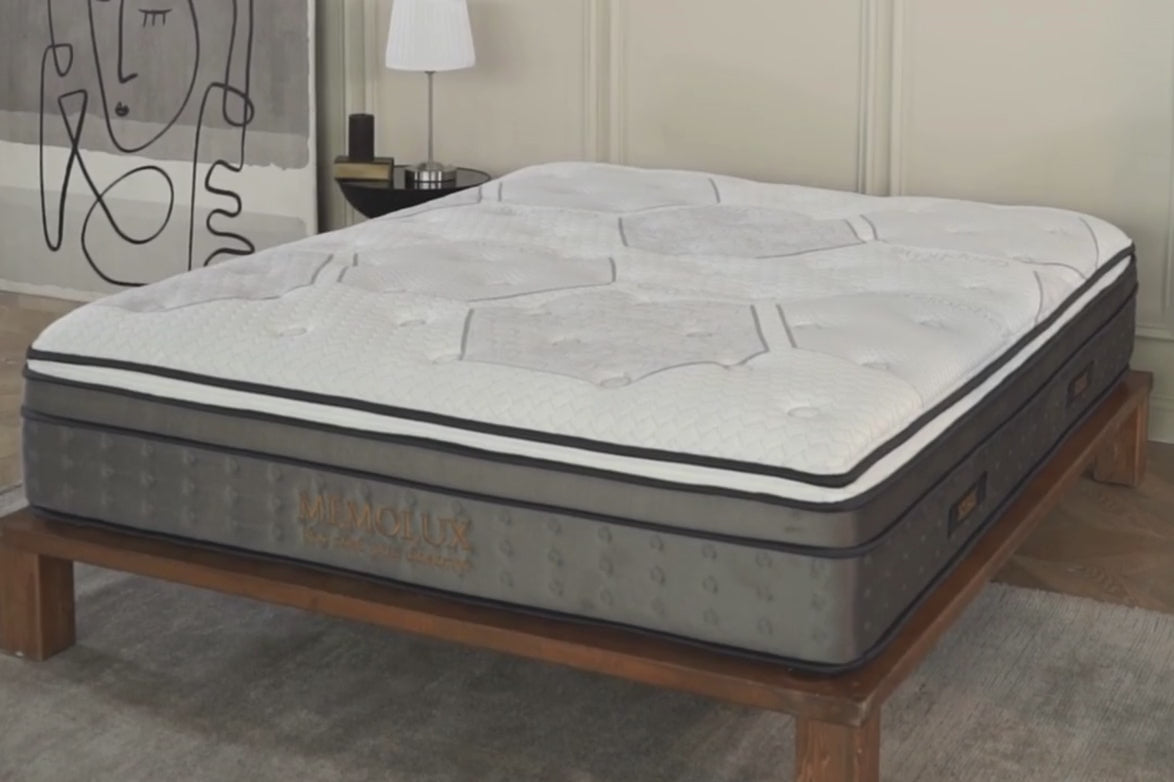 Φόρτωση βίντεο: JOYREST Memolux – κορυφαίο στρώμα με ύφασμα graphene &amp; memory foam