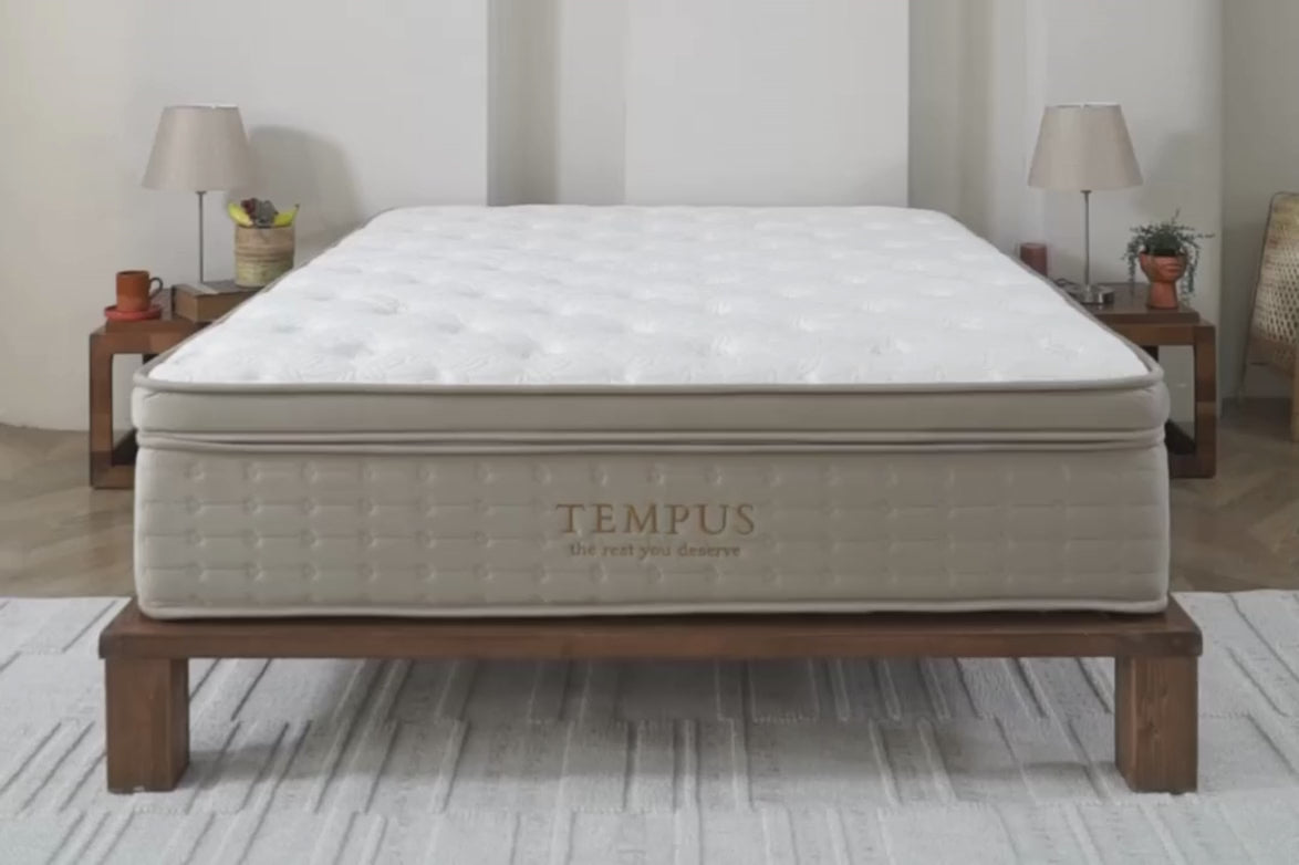 Φόρτωση βίντεο: Στρώμα JOYREST Tempus με ύφασμα Tencel – κορυφαίο ανατομικό στρώμα Ελλάδας