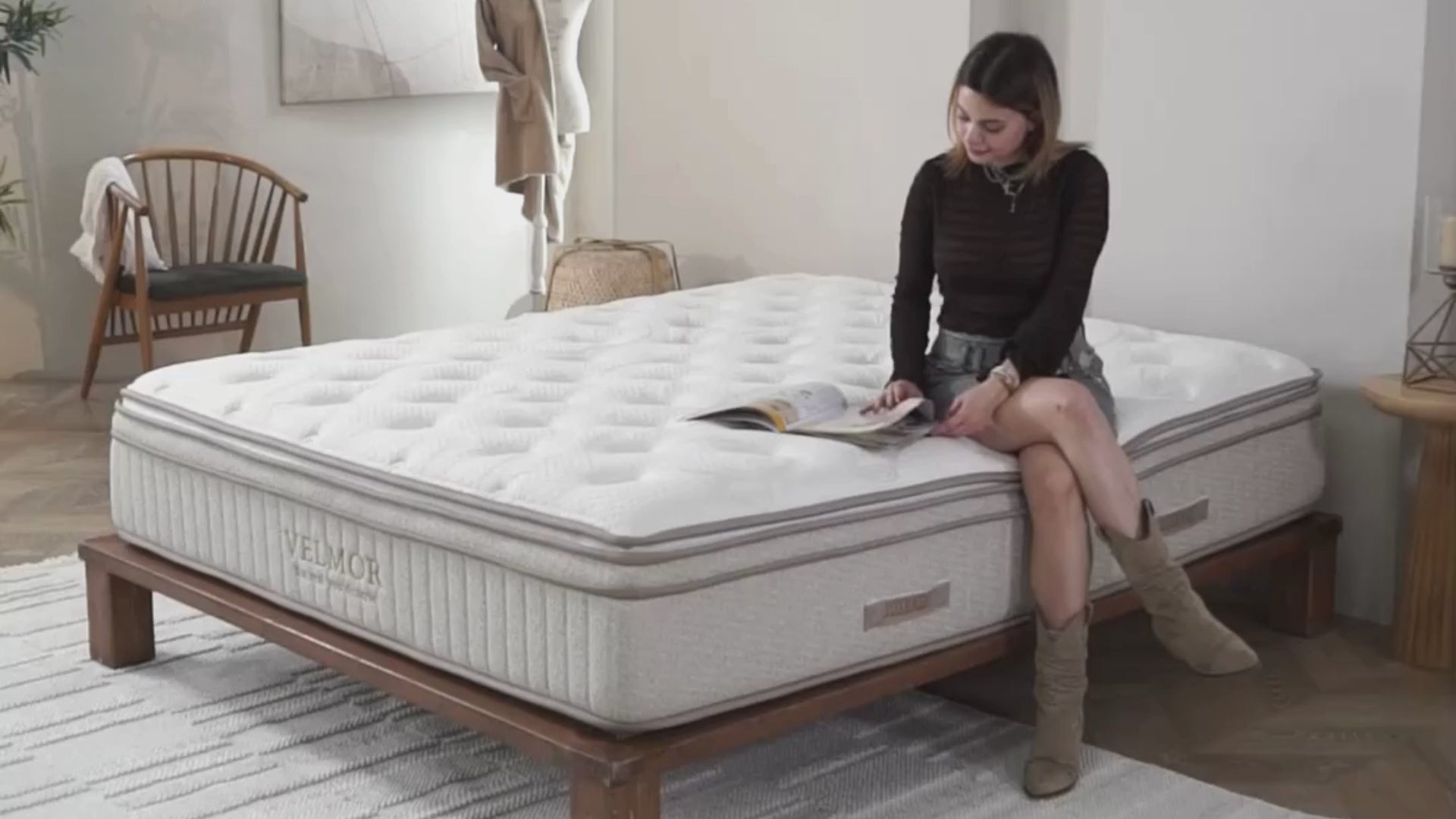 Φόρτωση βίντεο: Ανατομικό στρώμα JOYREST Velmor – κορυφαίο στρώμα στην Ελλάδα