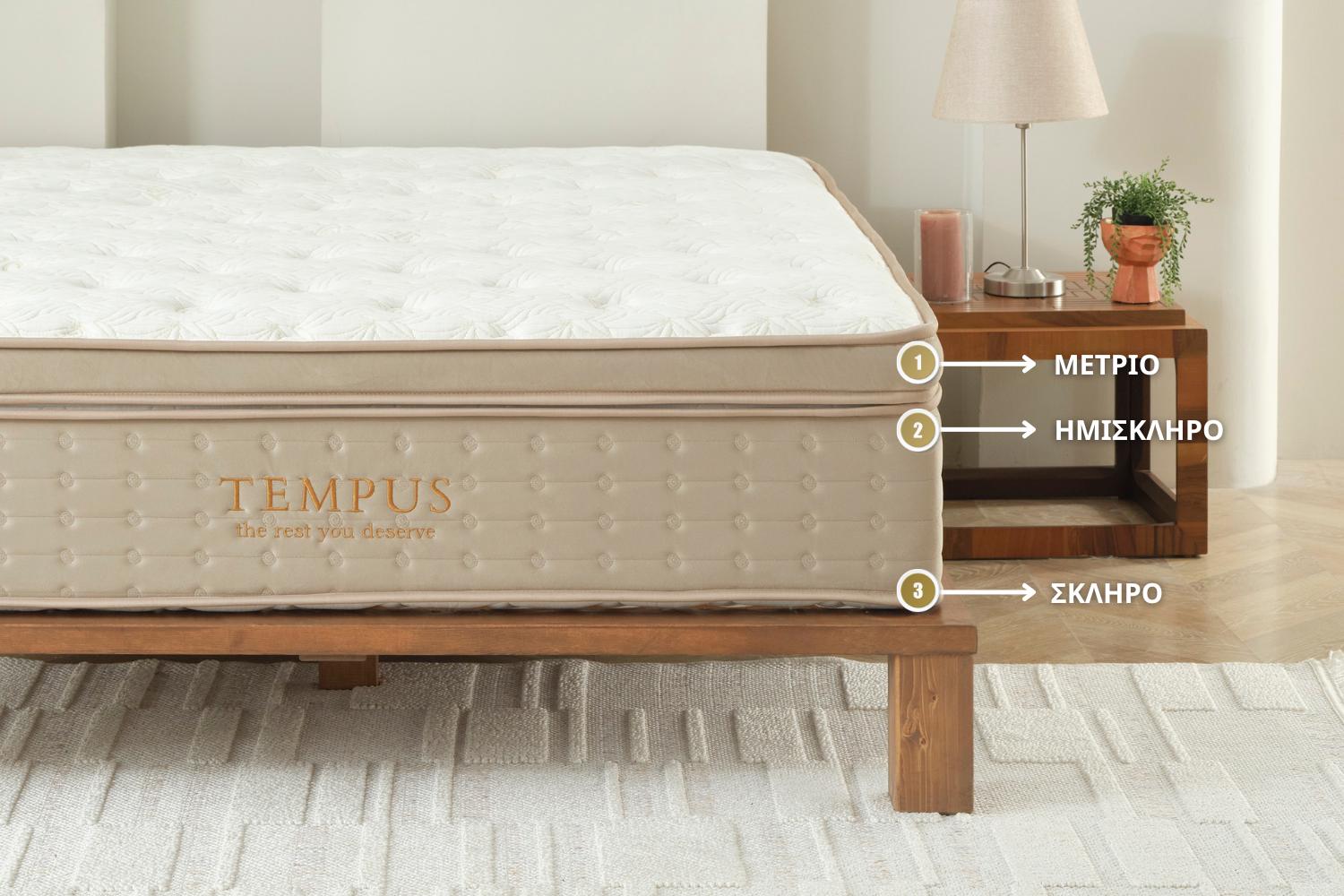 Στρώμα Tempus JOYREST – κορυφαίο στην Ελλάδα με Tencel & ανατομική στήριξη